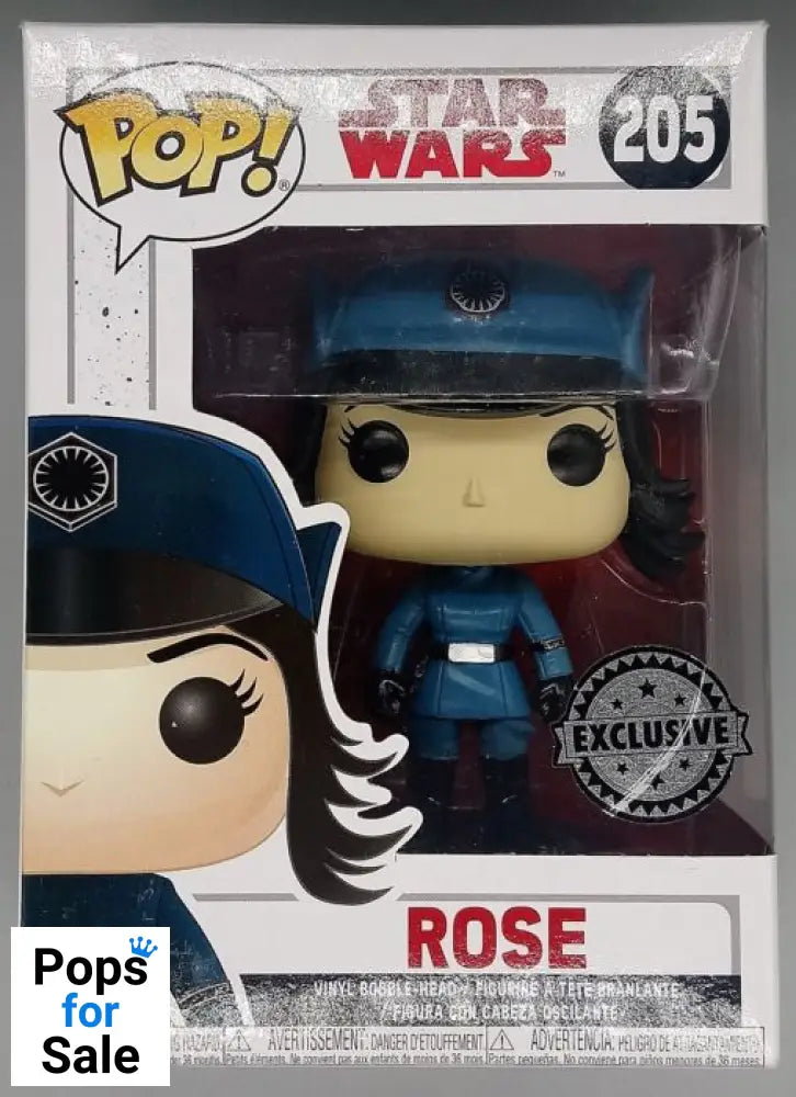 #205 Rose (Disguise) - Star Wars The Last Jedi Funko POP - PopsforSale.co.uk