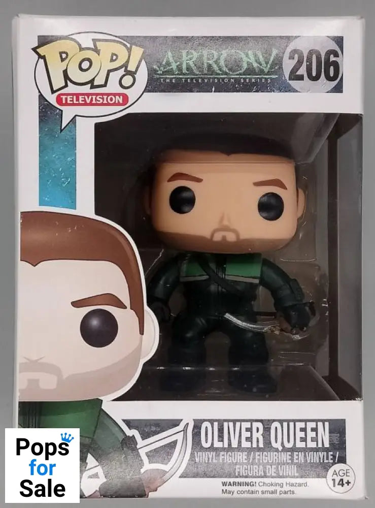206 Oliver Queen - Arrow Funko POP - Box Damaged