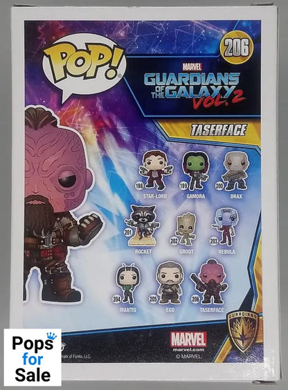 206 Taserface - Marvel Guardians of the Galaxy Vol 2 Funko POP