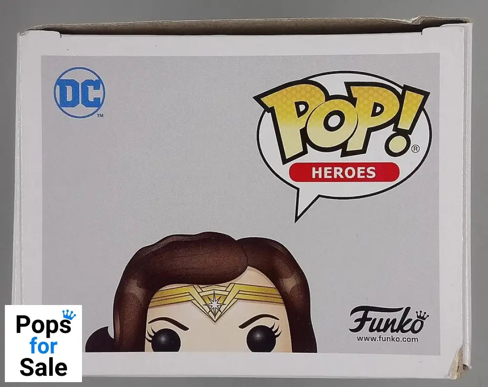 #206 Wonder Woman - DC Justice League - Box Damaged Funko POP - PopsforSale.co.uk