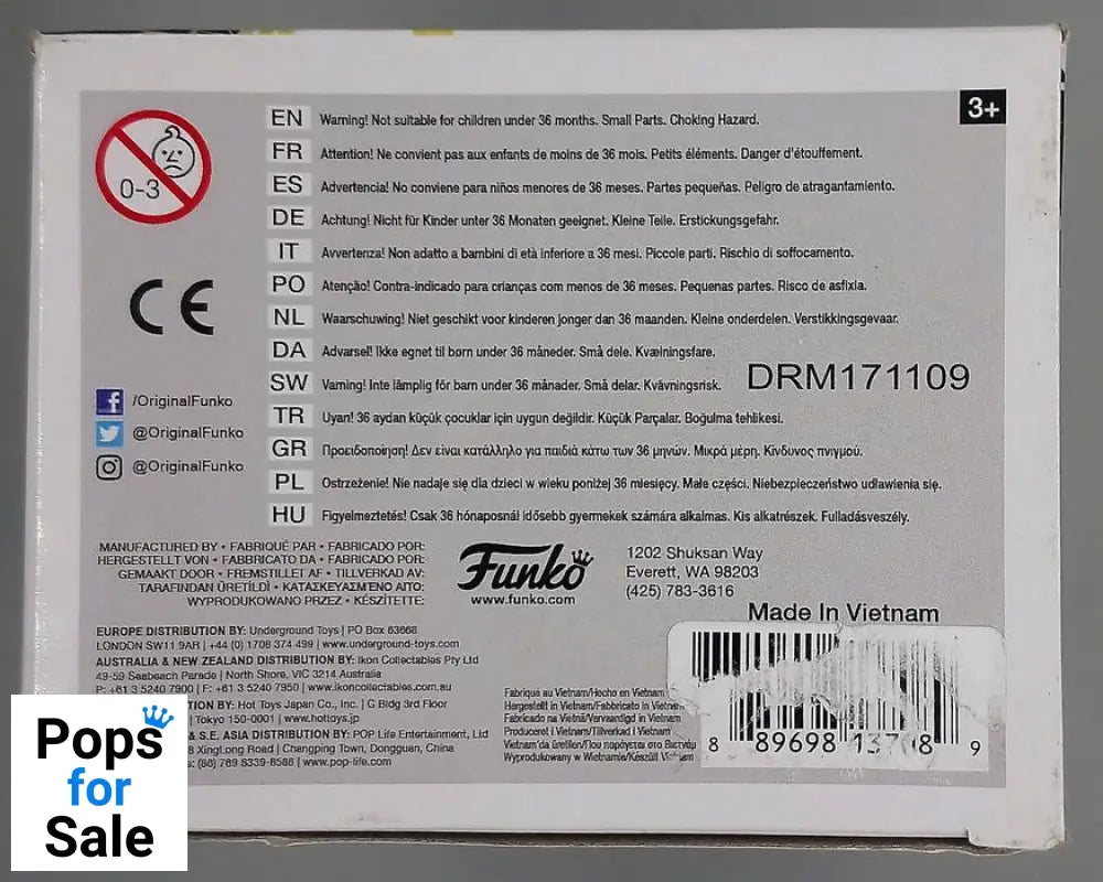 #206 Wonder Woman - DC Justice League - Box Damaged Funko POP