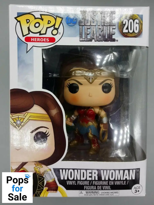 #206 Wonder Woman - DC Justice League Funko POP