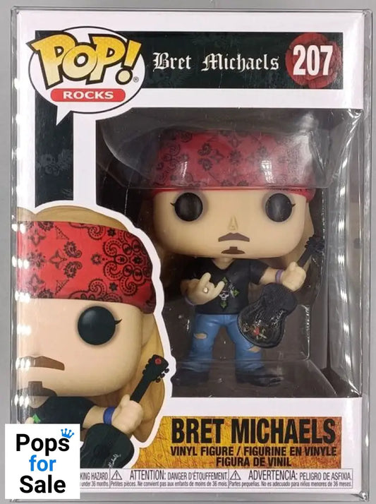 #207 Bret Michaels - Rocks Funko POP