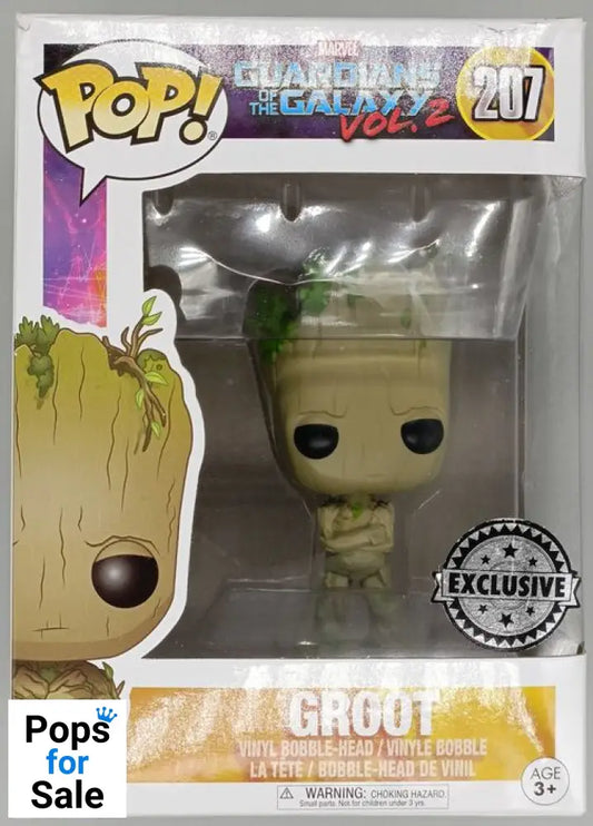 #207 Groot (Adolescent) Marvel Guardians of the GalaxyBox Damaged Funko POP