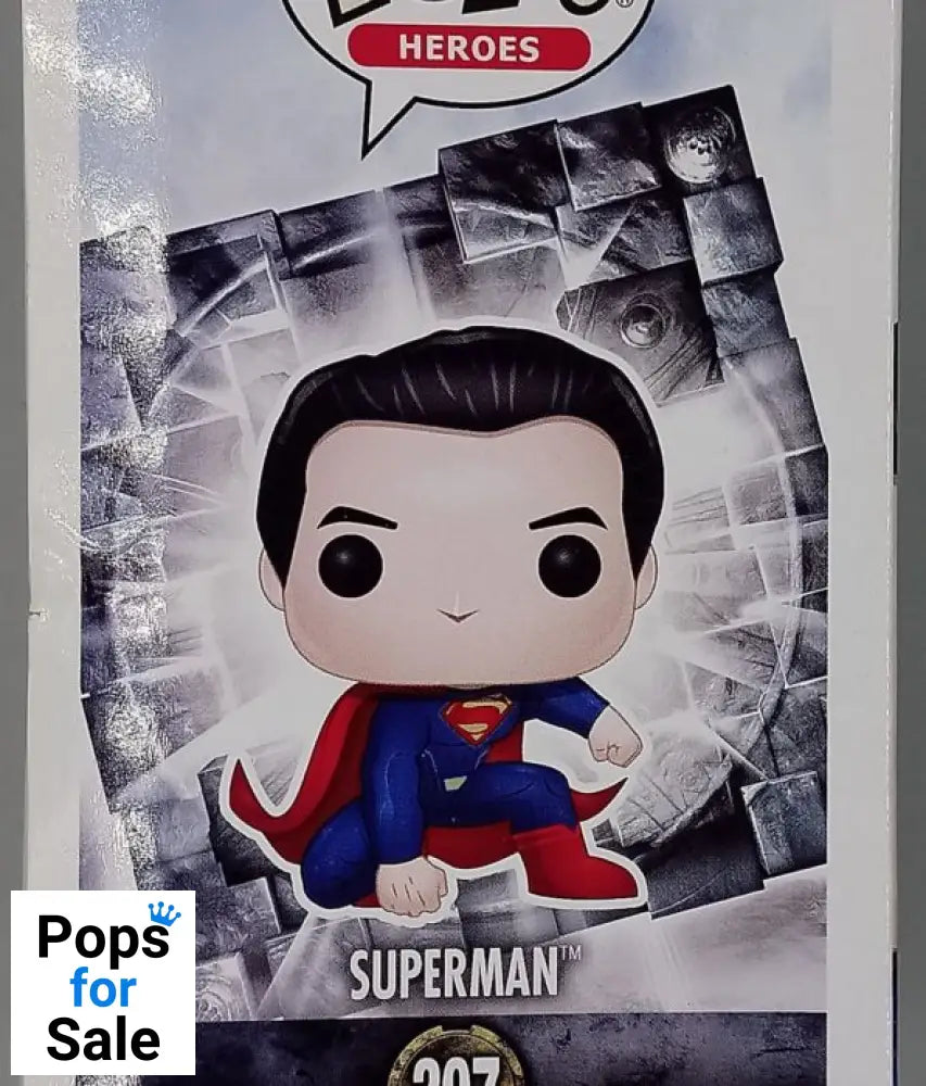 207 Superman - DC  Justice League - Box Damaged Funko POP