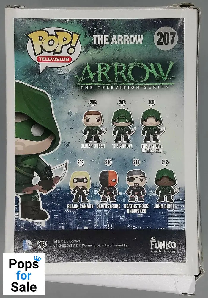 #207 The Arrow - Arrow - Box Damaged Funko POP