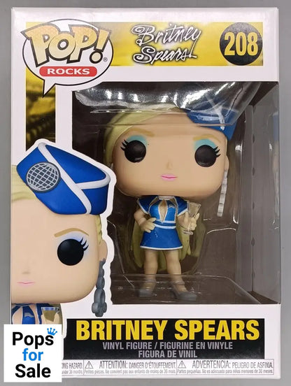 208 Britney Spears (Toxic) - Funko POP - Box Damaged