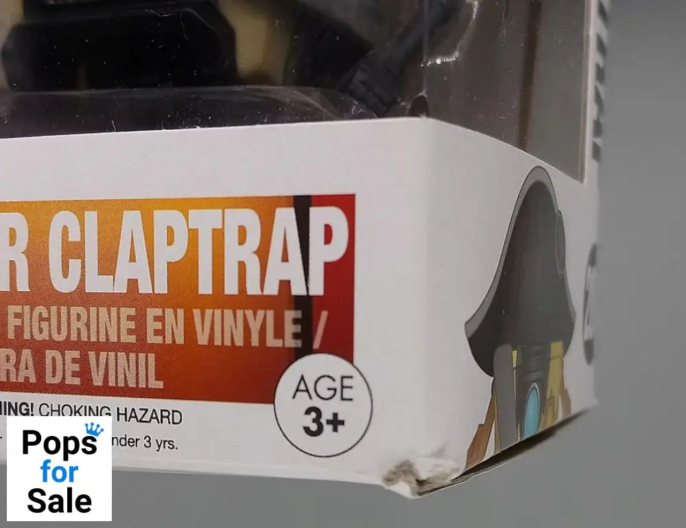 208 Emperor Claptrap - Borderlands - Funko POP - Box Damaged