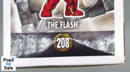 #208 The Flash - Pop Heroes - Justice League Box Damaged Funko POP - PopsforSale.co.uk