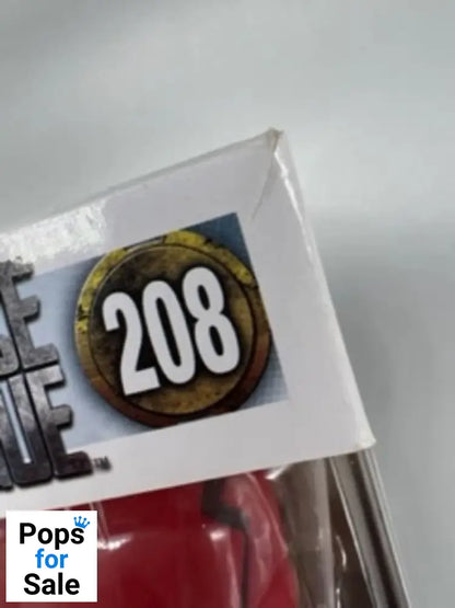 #208 The Flash (Running) - DC - Justice League Damaged Box Funko POP