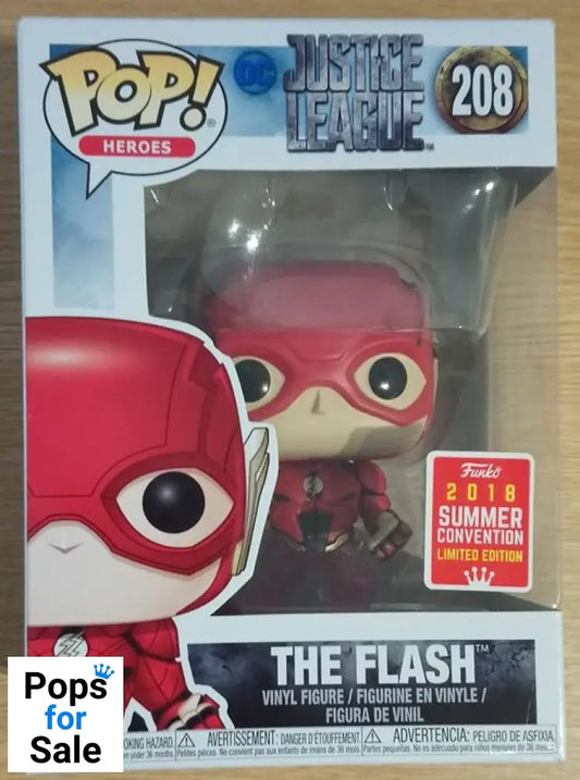 #208 The Flash (Running) - DC - Justice League Funko POP