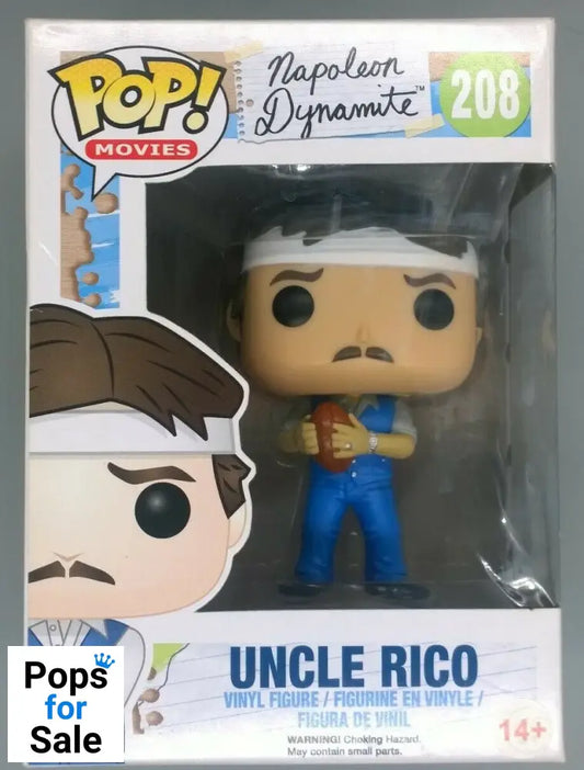 208 Uncle Rico - Napoleon Dynamite - Funko POP - Box Damaged