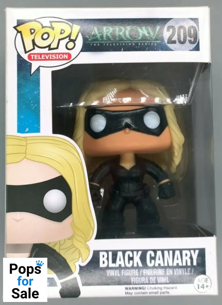 #209 Black Canary - Arrow Funko POP - PopsforSale.co.uk