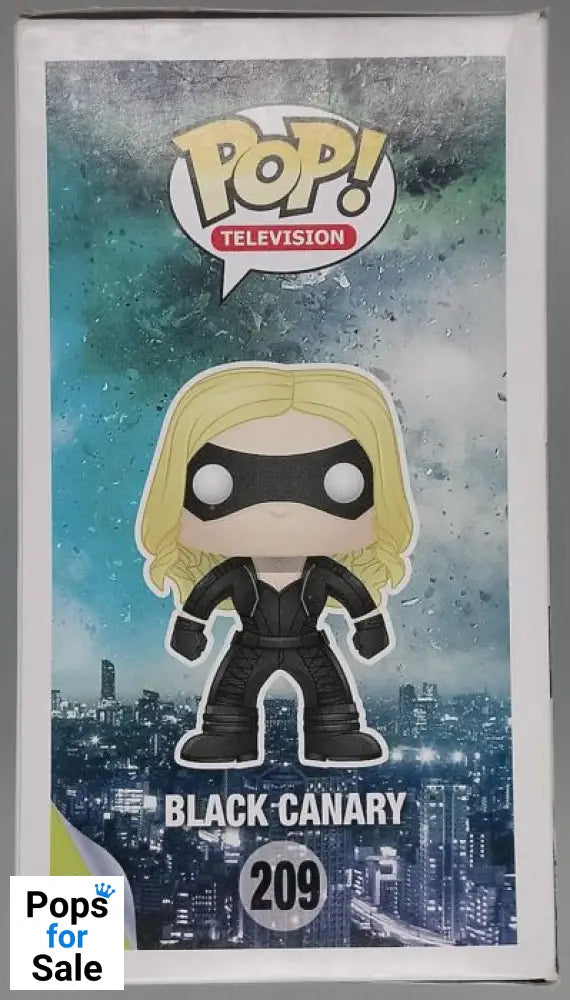 209 Black Canary - Arrow Funko POP - Box Damaged