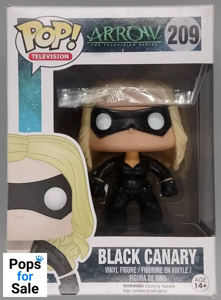 209 Black Canary - Arrow Funko POP - Box Damaged