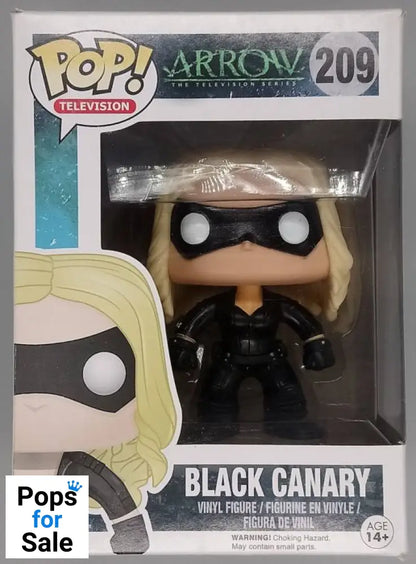209 Black Canary - Arrow Funko POP - Box Damaged