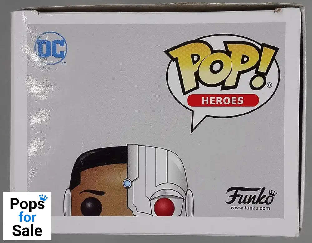 #209 Cyborg - DC Justice League - Box Damaged Funko POP - PopsforSale.co.uk