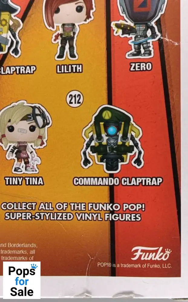 209 Lilith - Borderlands - Funko POP - Box Damaged