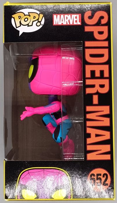 652 Spider-Man (Blacklight) - Marvel Special Edition Funko POP