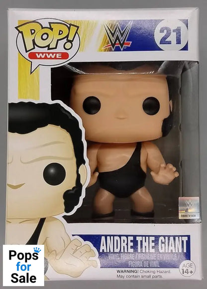 21 Andre the Giant - WWE - Box Damaged Funko POP