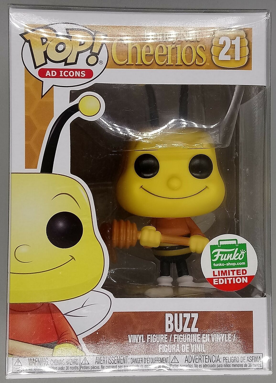 #21 Buzz - Ad Icons - Honey Nut Cheerios - Funko Shop Exc Funko POP - PopsforSale.co.uk