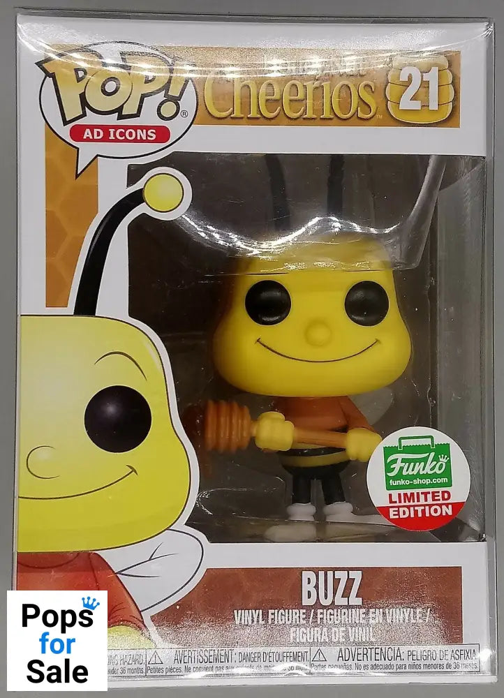 #21 Buzz - Ad Icons - Honey Nut Cheerios - Funko Shop Exc Funko POP - PopsforSale.co.uk