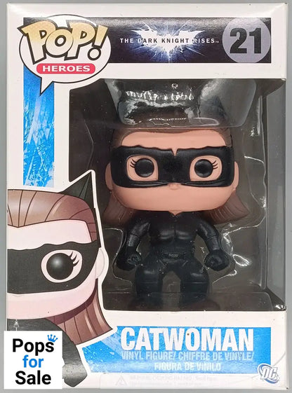 #21 Catwoman - DC Batman The Dark Knight Rises - Box Damaged Funko POP