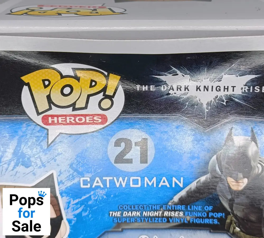 #21 Catwoman - DC Batman The Dark Knight Rises - Box Damaged Funko POP