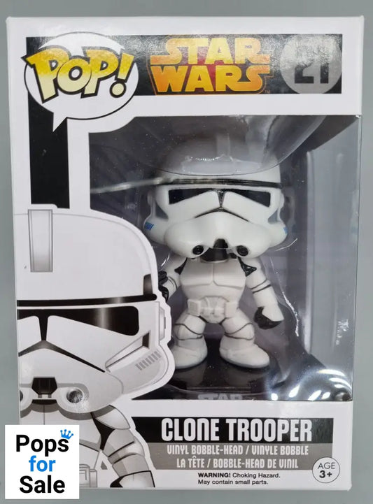 #21 Clone Trooper (Vault Edition) - Star Wars Funko POP - PopsforSale.co.uk