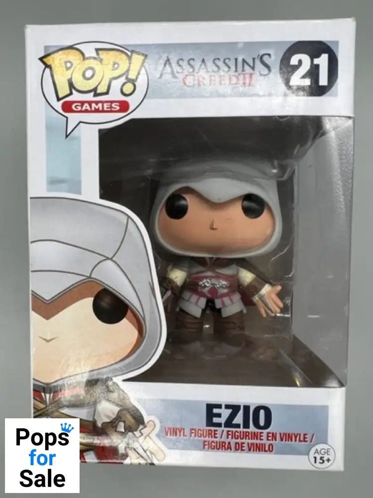 #21 Ezio - Assassin's Creed - Box Damaged Funko POP - PopsforSale.co.uk