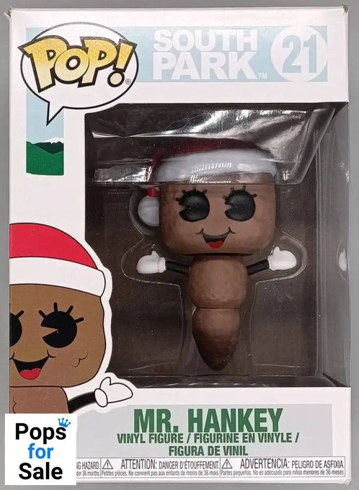 21 Mr. Hankey - South Park - Funko POP - Box Damaged