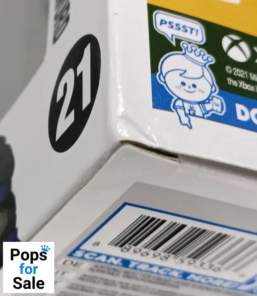 #21 Spartan Mark V [B] (with Energy Sword) Halo - Box Damaged Funko POP