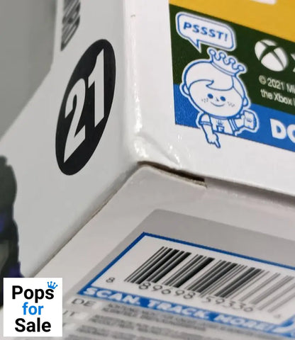 #21 Spartan Mark V [B] (with Energy Sword) Halo - Box Damaged Funko POP