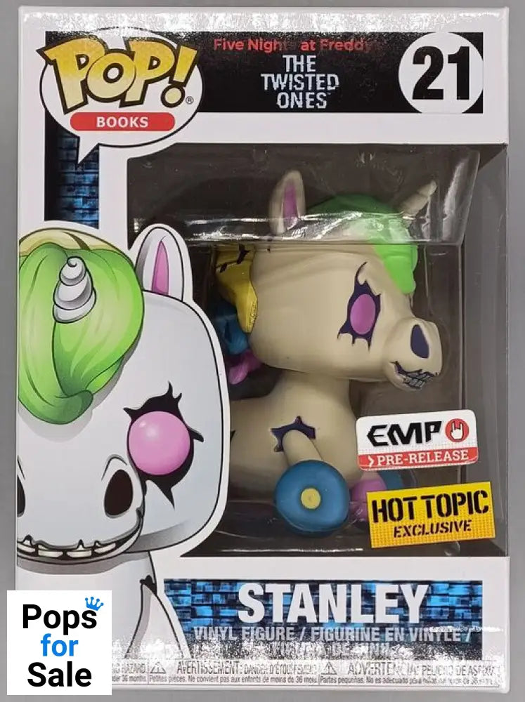 #21 Stanley - Five Nights At Freddy's The Twisted Ones Funko POP - PopsforSale.co.uk