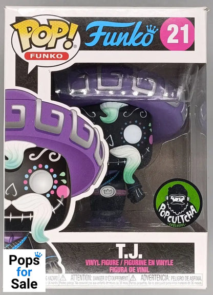 21 T.J. (Black) - Funko (Originals) -Funko POP - Box Damaged