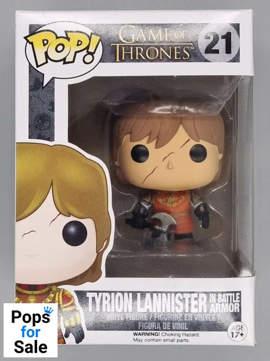 #21 Tyrion Lannister (Battle Armor) - Game of Thrones Funko POP