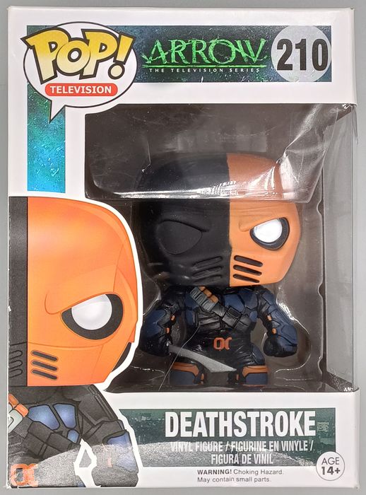 #210 Deathstroke - Arrow - Box Damaged Funko POP - PopsforSale.co.uk