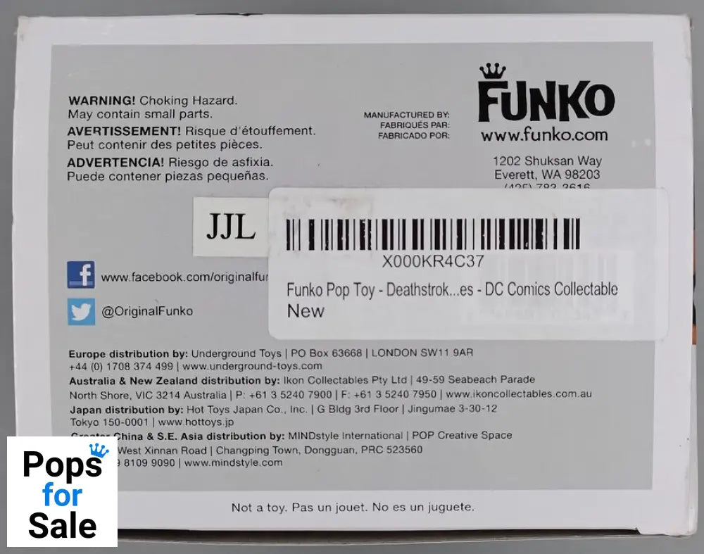 #210 Deathstroke - Arrow Funko POP