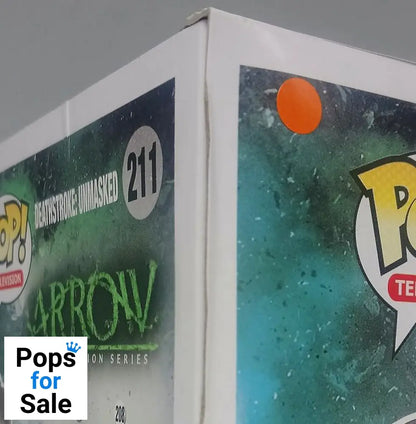 #211 Deathstroke: Unmasked - Arrow - Exclusive - Box Damaged Funko POP
