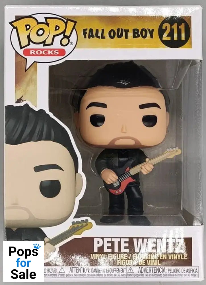 211 Pete Wentz - Rocks - Fall Out Boy Funko POP