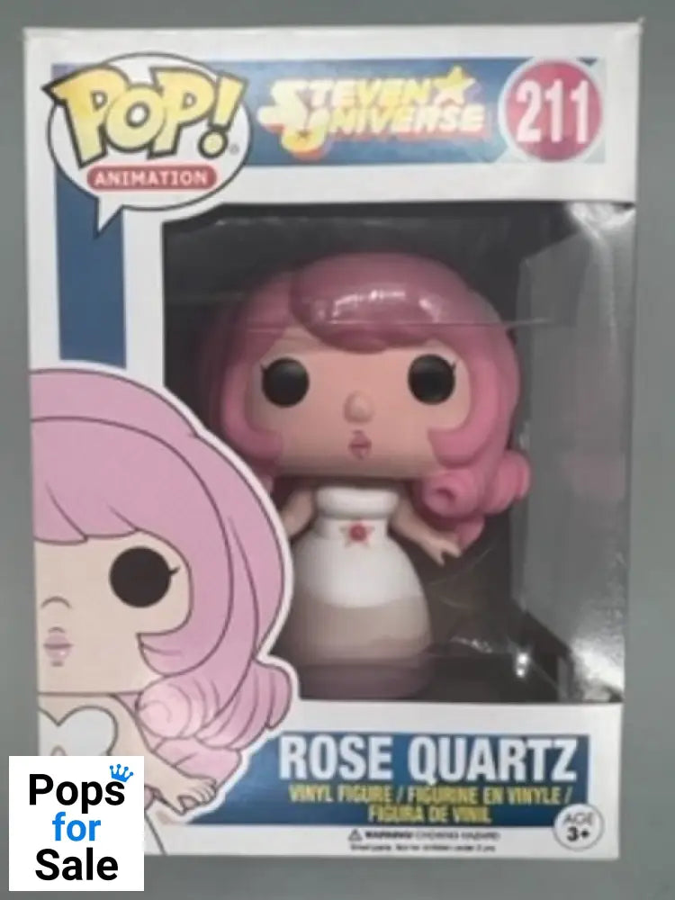 211 Rose Quartz - Steven Universe - Funko POP - Box Damaged