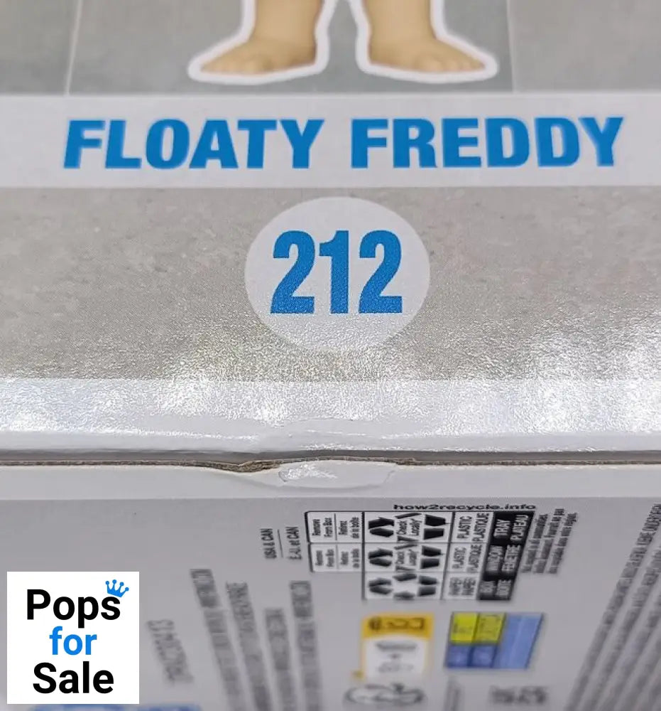 #212 Floaty Freddy Funko (Freddy) 2023 Con - Box Damaged Funko POP