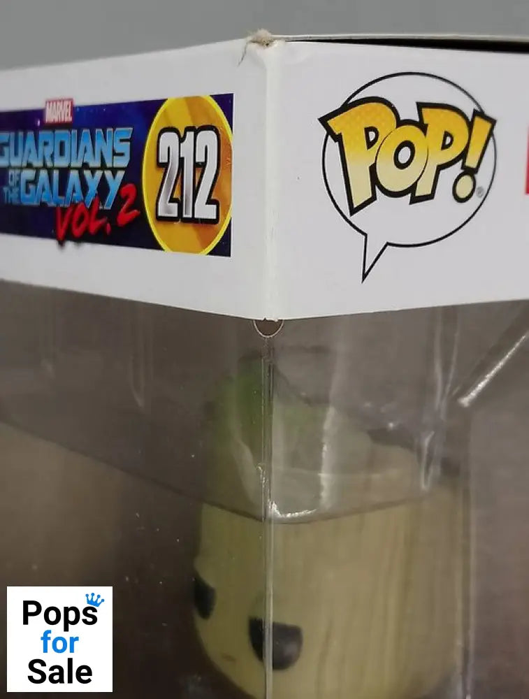 #212 Groot (Ravager Jumpsuit) Guardian Of The Galaxy Box Damaged Funko POP