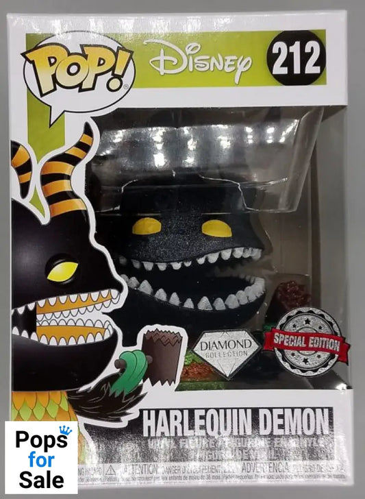 #212 Harlequin Demon - Diamond - Disney The Night Before Christmas Funko POP - PopsforSale.co.uk