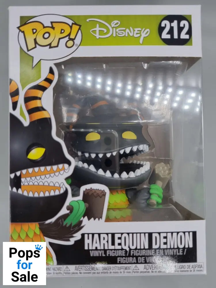 212 Harlequin Demon - Disney Nightmare Before Christmas Funko POP