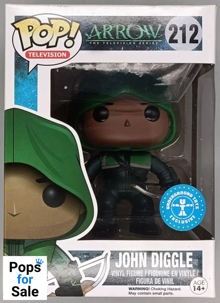 #212 John Diggle - DC Arrow Funko POP - PopsforSale.co.uk