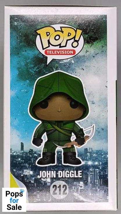 #212 John Diggle - DC Arrow Funko POP - PopsforSale.co.uk