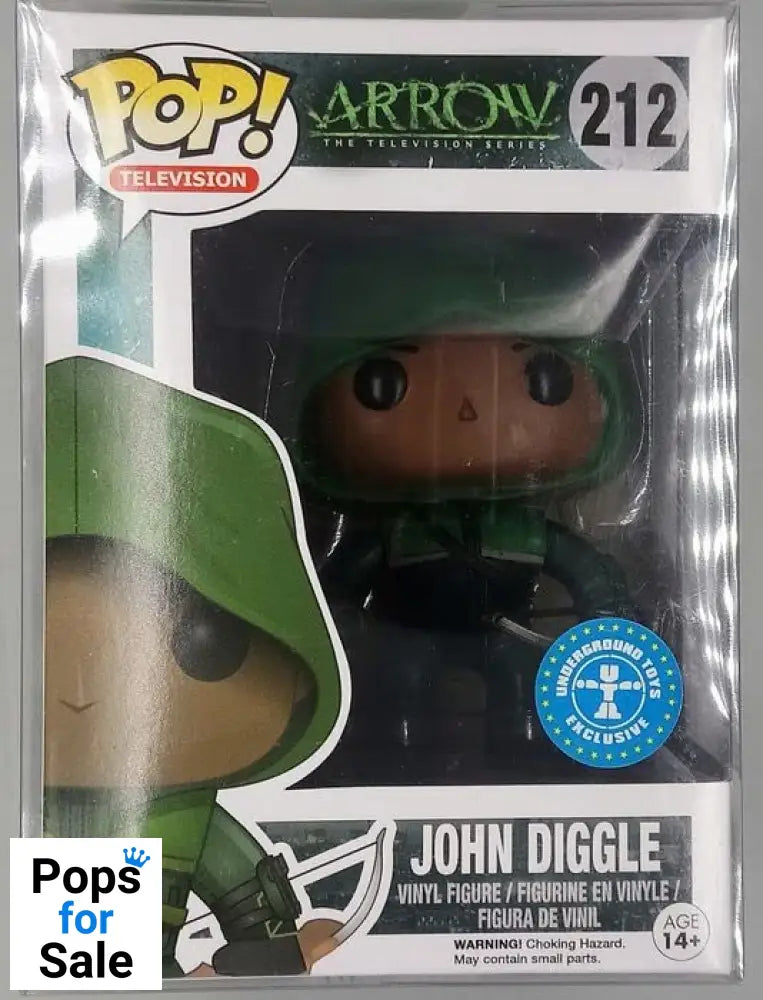 212 John Diggle - DC Arrow Funko POP - Box Damaged