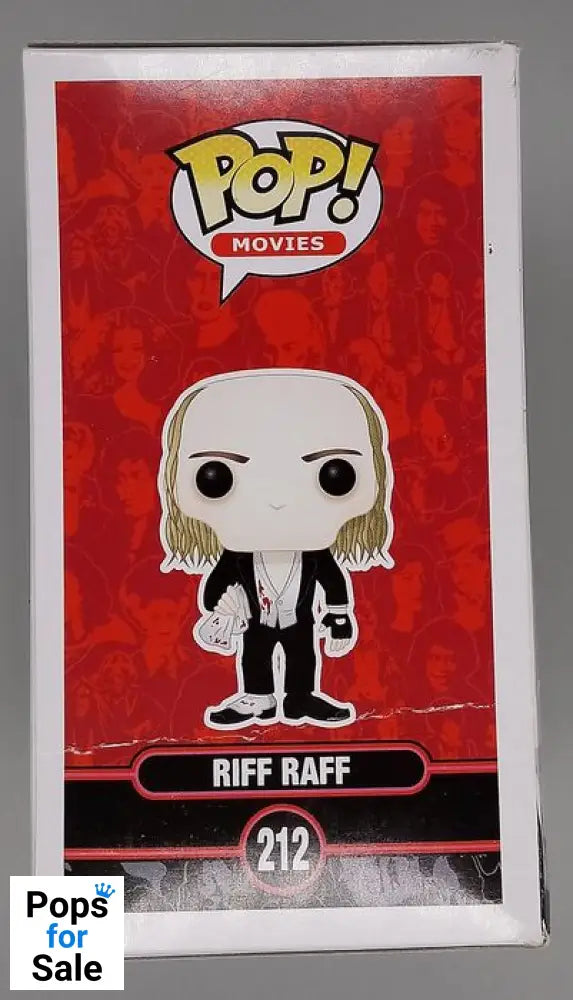 212 Riff Raff - Rocky Horror Picture Show - Box Damaged Funko POP