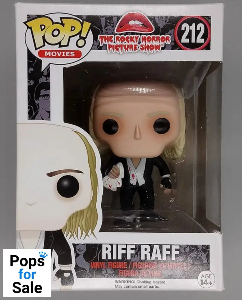 212 Riff Raff - Rocky Horror Picture Show - Box Damaged Funko POP